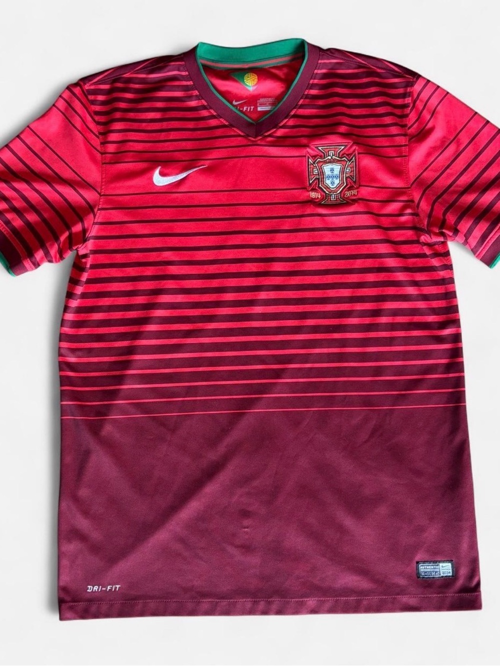Vintage Nike Portugal 2014 World Cup Home Jersey / Centenary Edition 🇵🇹